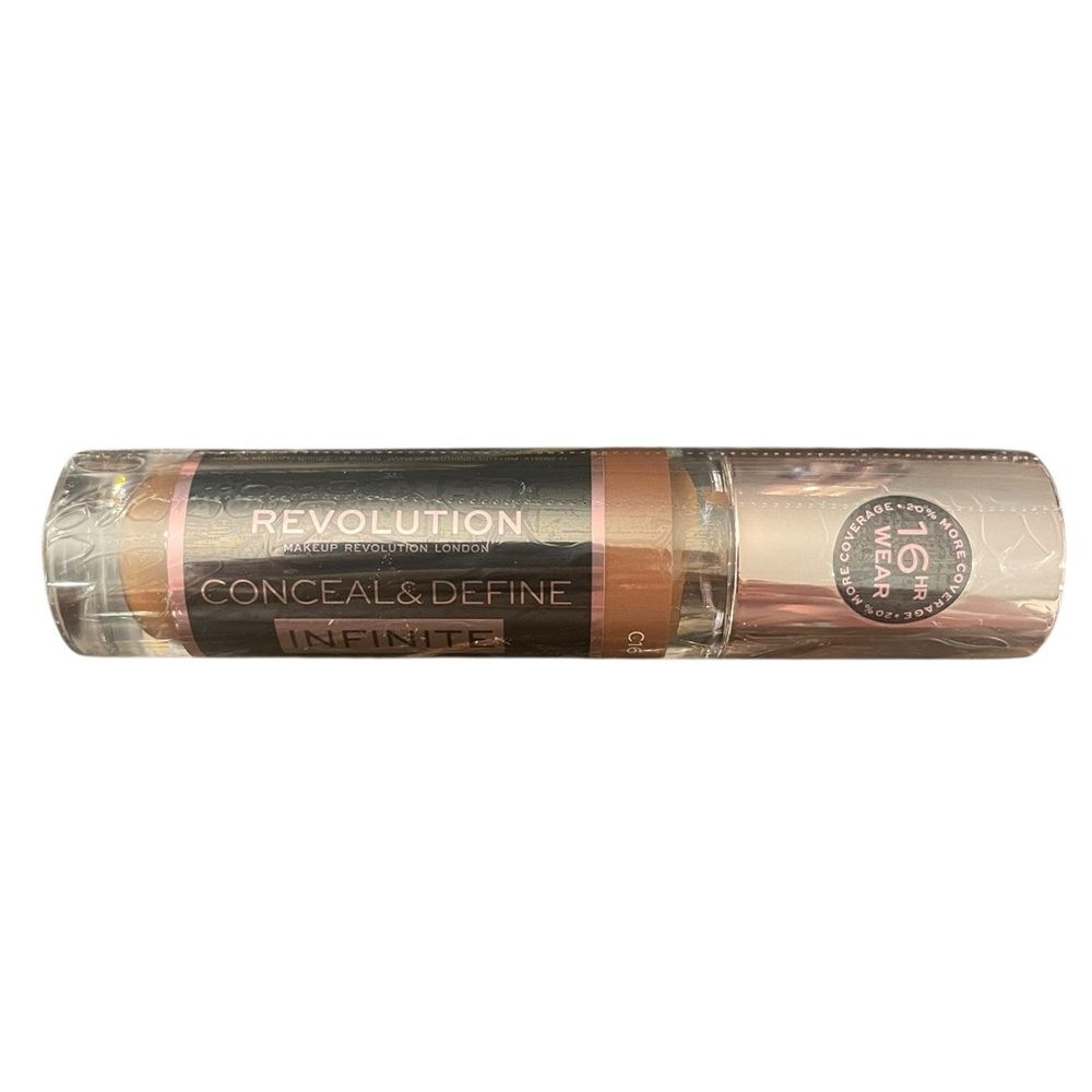 Revolution Makeup Conceal & Define INFINITE Liquid Longwear C16 XL .30 oz Deep